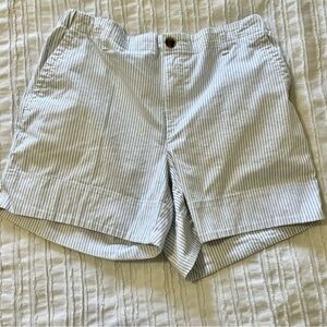 Old Navy Blue and White Striped Shorts